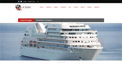 Desktop Screenshot of esafar.net